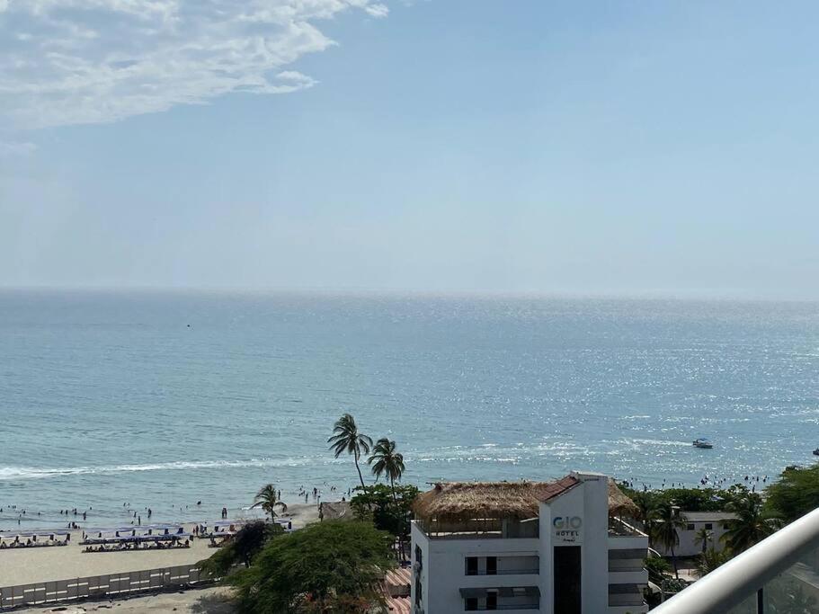 Magnifico Apartamento Con Vista Y Salida Al Mar Santa Marta  Kültér fotó