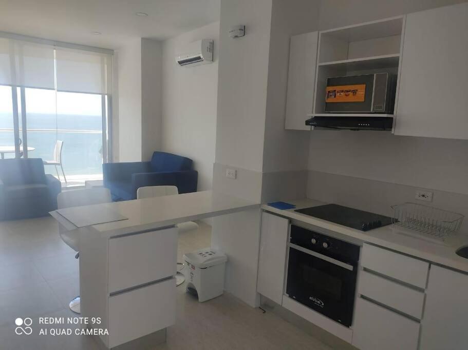 Magnifico Apartamento Con Vista Y Salida Al Mar Santa Marta  Kültér fotó
