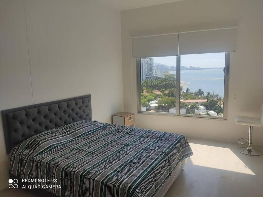 Magnifico Apartamento Con Vista Y Salida Al Mar Santa Marta  Kültér fotó