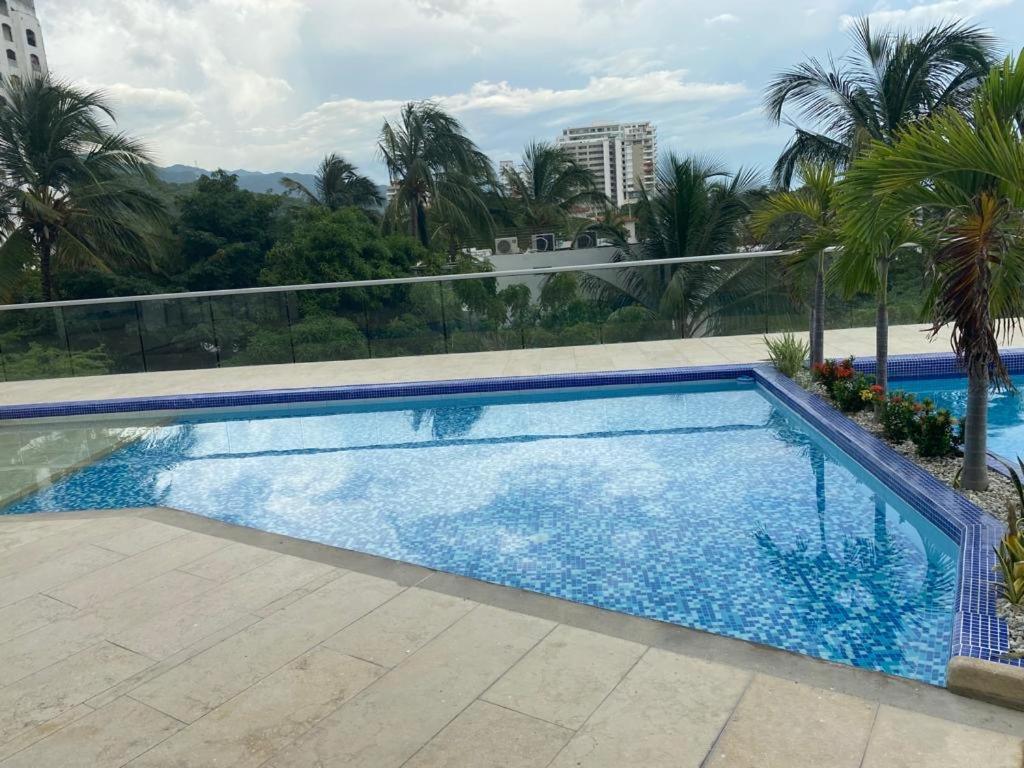 Magnifico Apartamento Con Vista Y Salida Al Mar Santa Marta  Kültér fotó