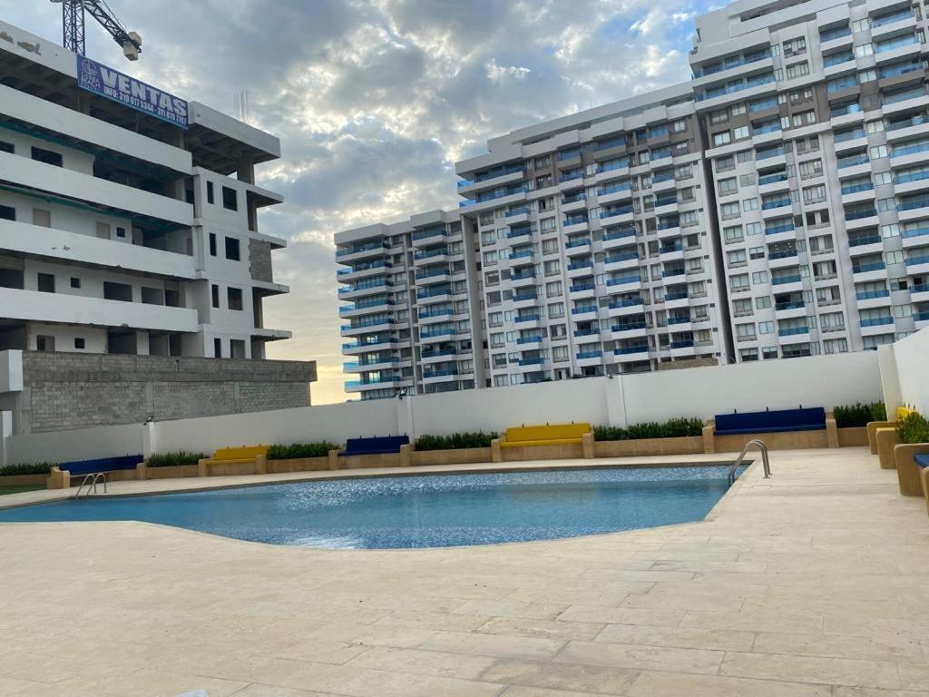 Magnifico Apartamento Con Vista Y Salida Al Mar Santa Marta  Kültér fotó