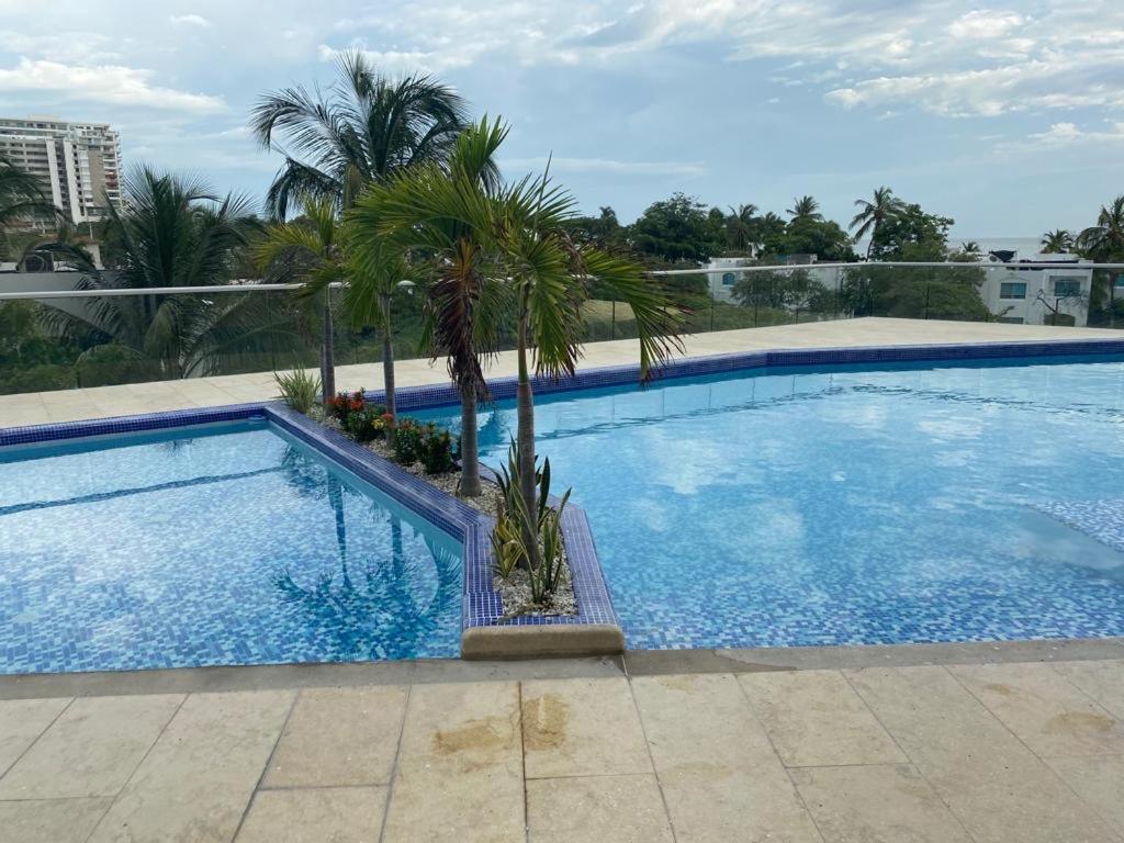 Magnifico Apartamento Con Vista Y Salida Al Mar Santa Marta  Kültér fotó